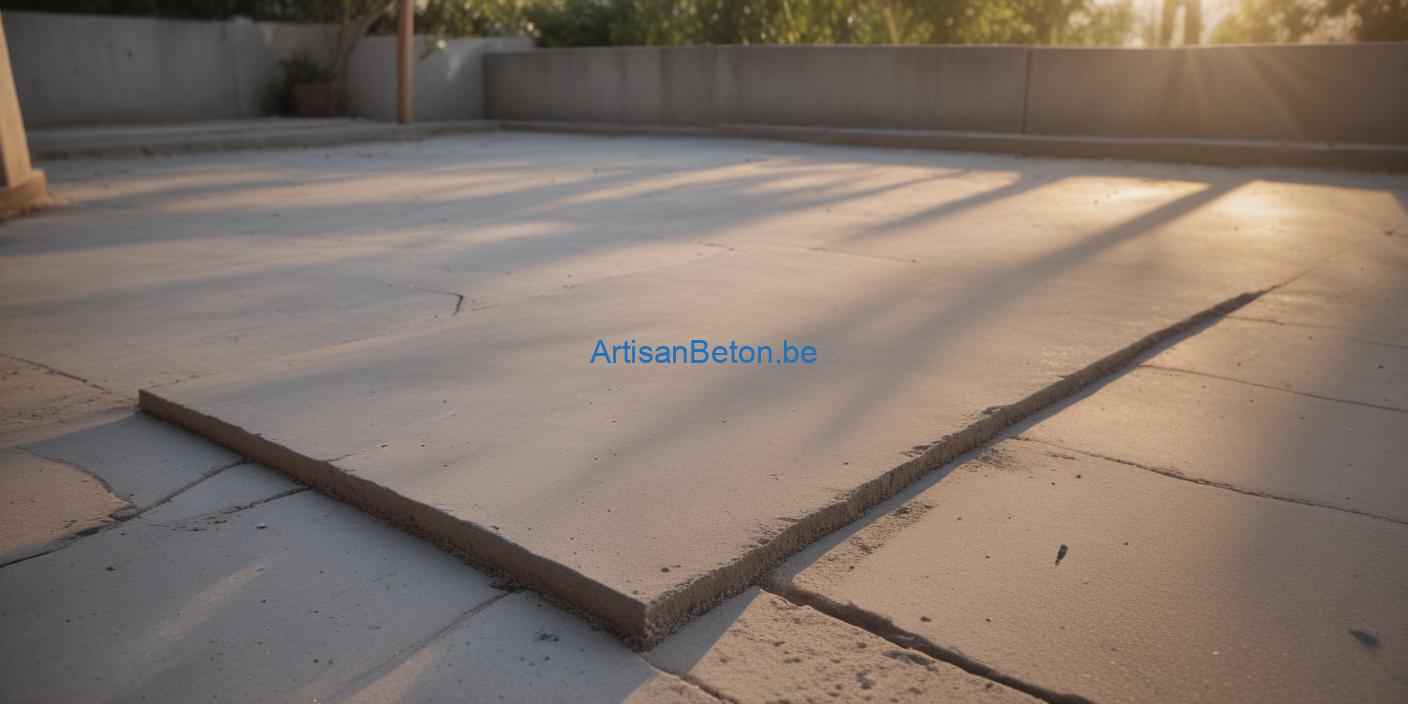 Peut-on poser du béton imprimé sur une ancienne dalle?