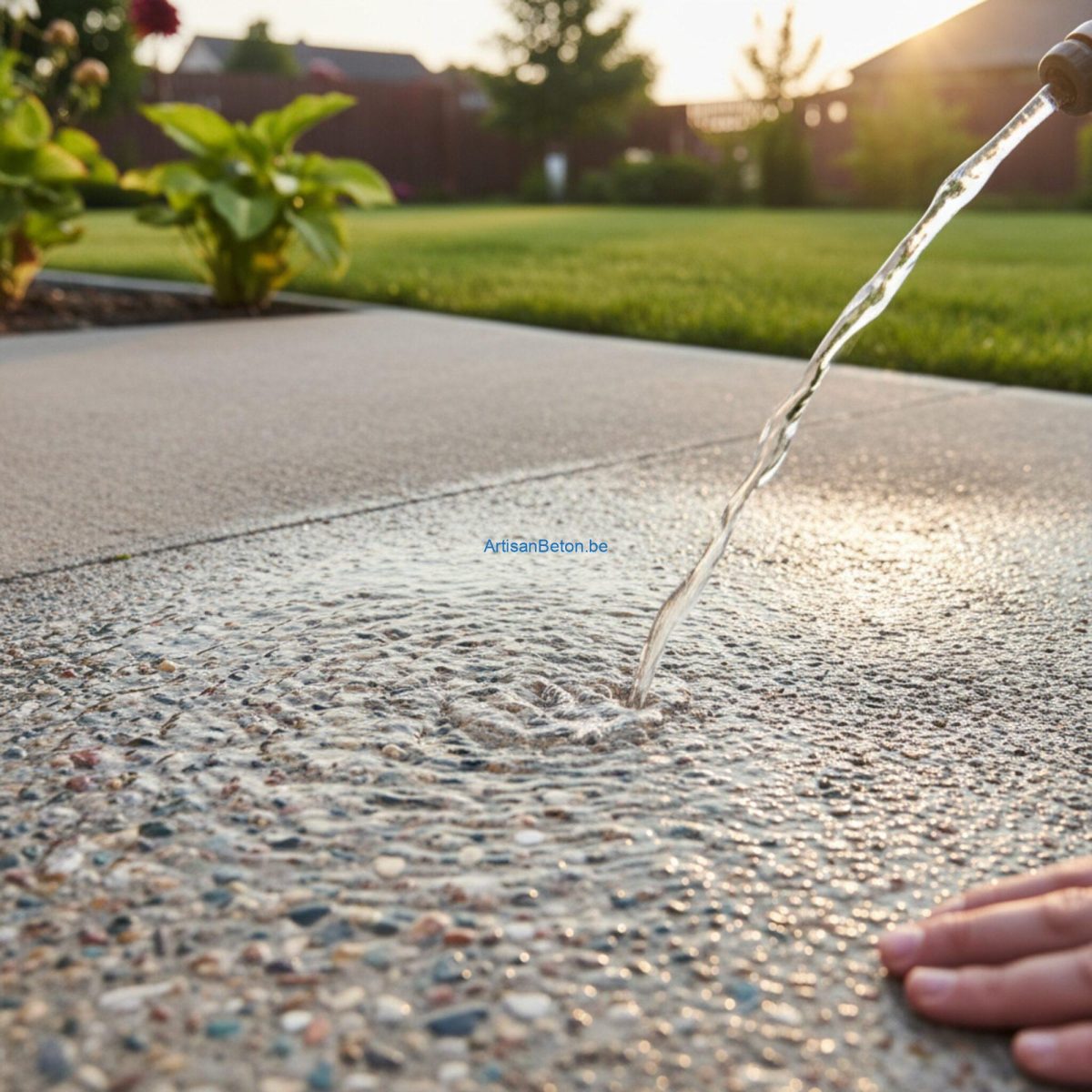 Comment entretenir un béton drainant?