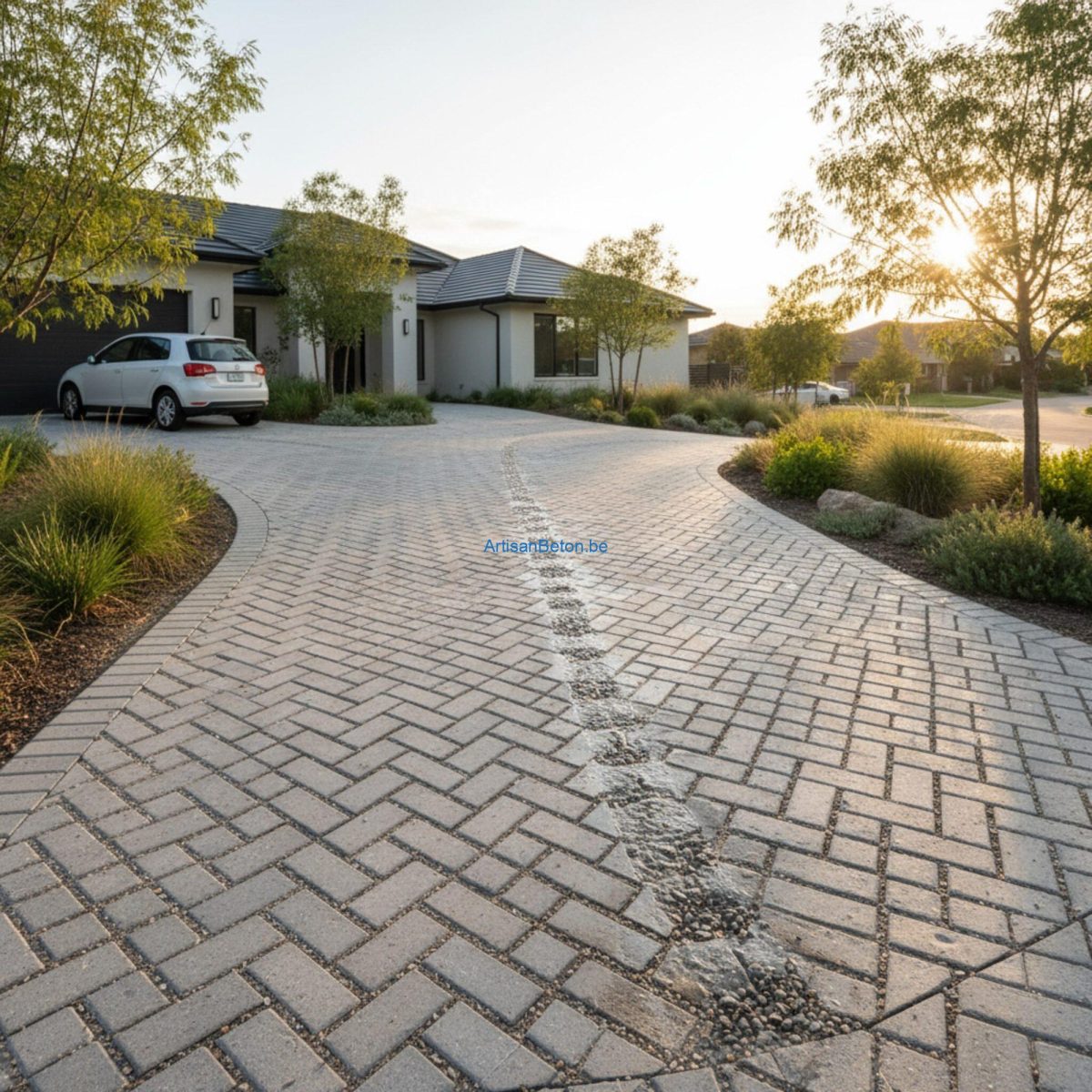 Le béton drainant convient-il aux allées de garage? Le béton drainant convient-il aux allées de garage?