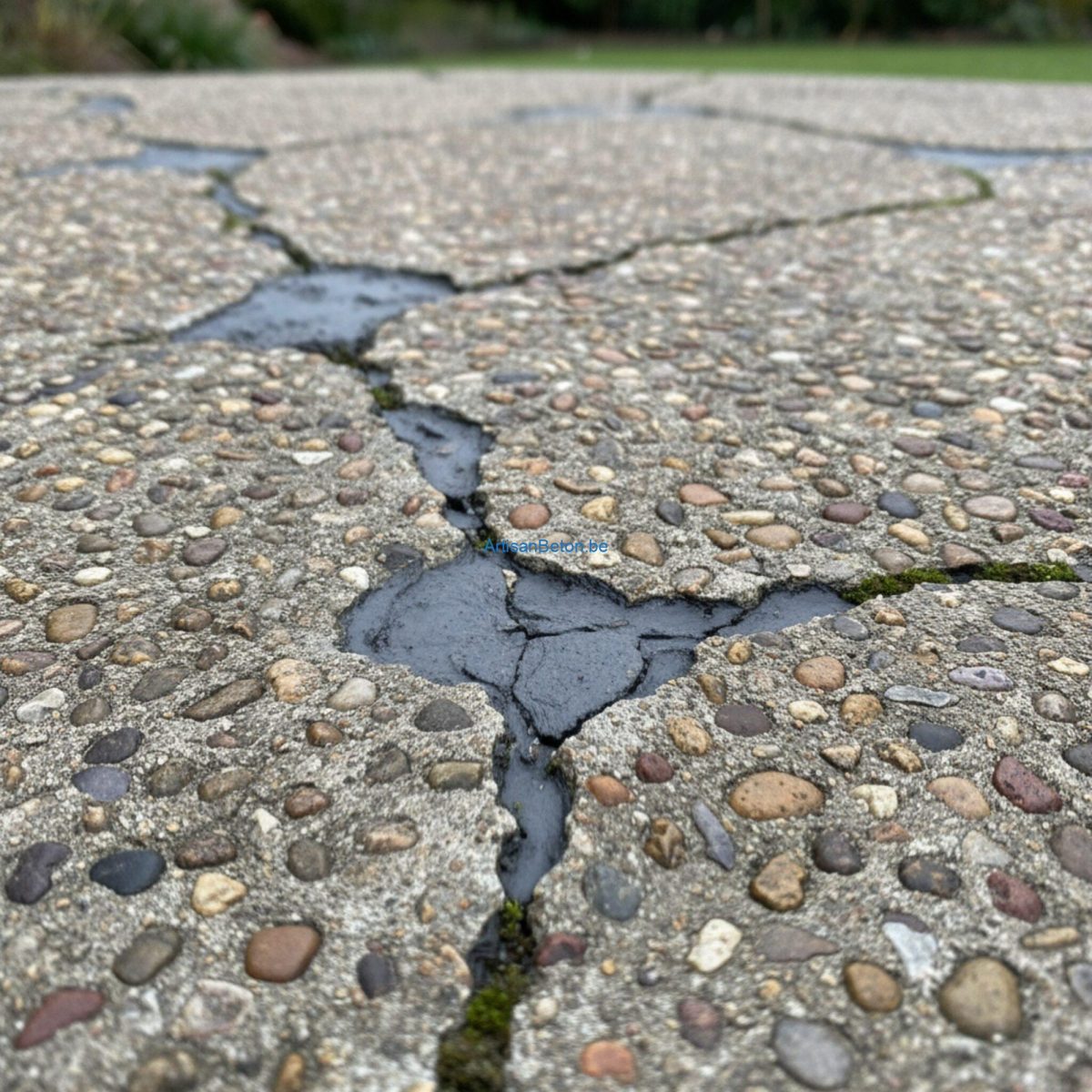 Peut-on réparer un béton désactivé fissuré? Peut-on réparer un béton désactivé fissuré?