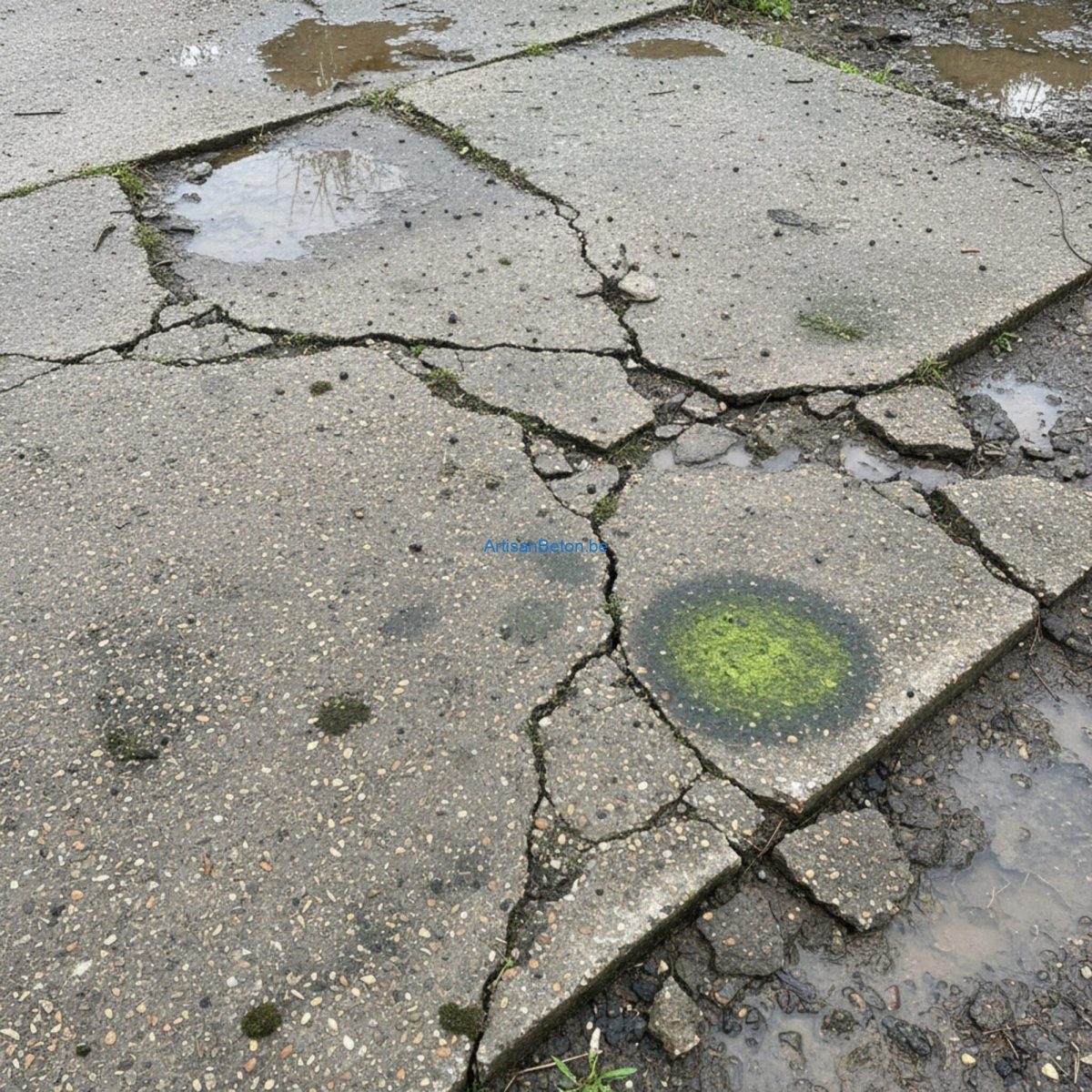 Quels problèmes peuvent survenir si le béton drainant est mal posé?