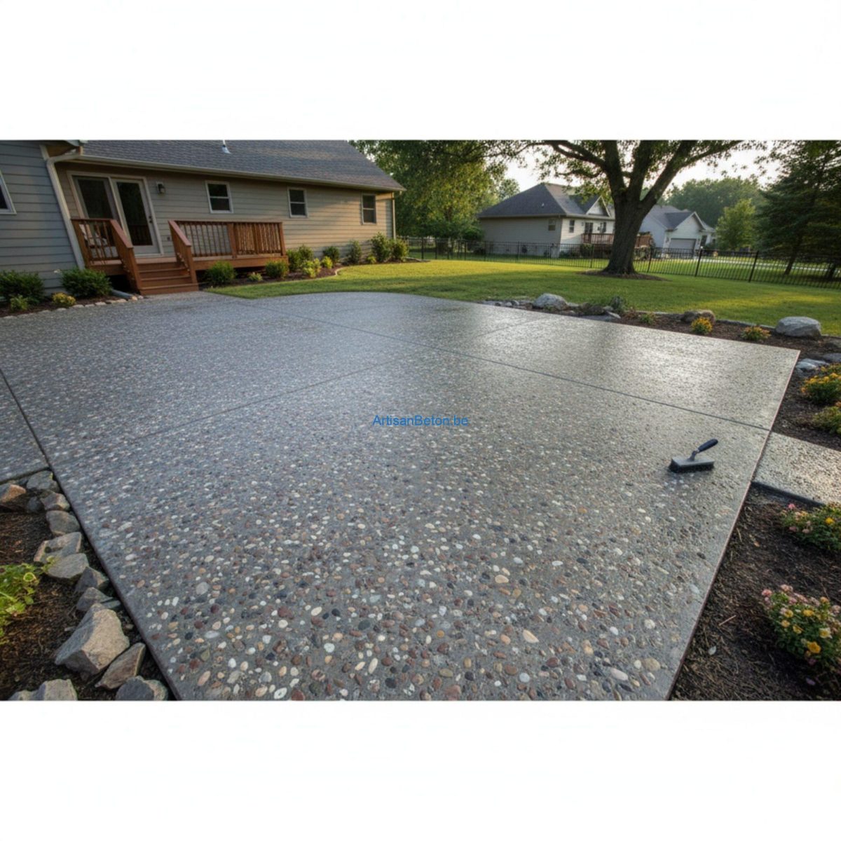 Quels sont les prix moyens pour la pose de béton désactivé?