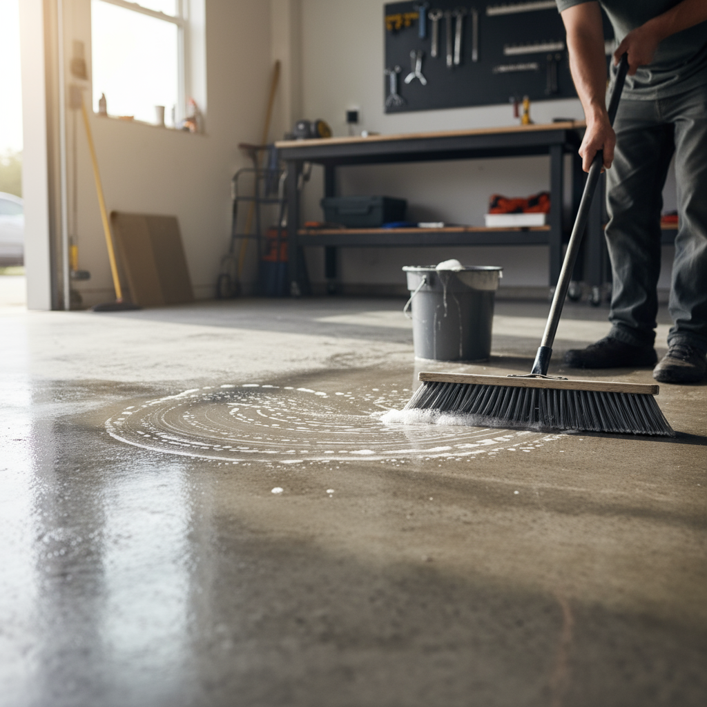 Comment nettoyer un sol en béton lisse et sale? Comment nettoyer un sol en béton lisse et sale?