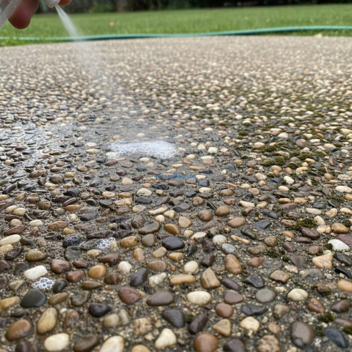 Peut-on appliquer un traitement anti-mousse sur béton désactivé? Peut-on appliquer un traitement anti-mousse sur béton désactivé?