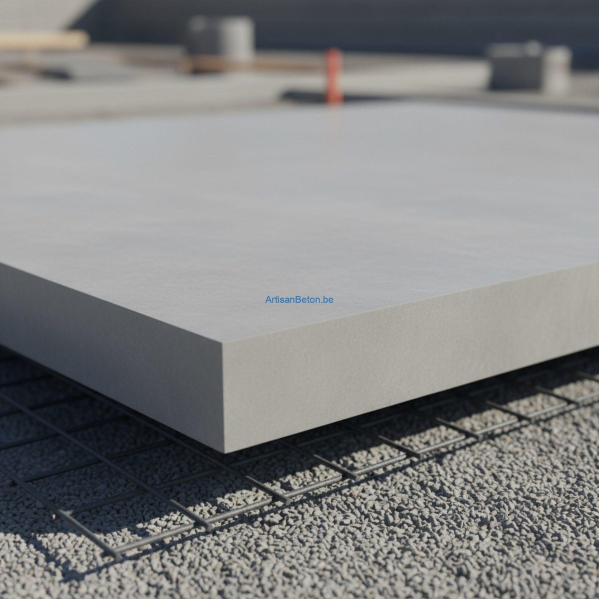 Quelle est l’épaisseur minimale pour un béton lissé résistant?