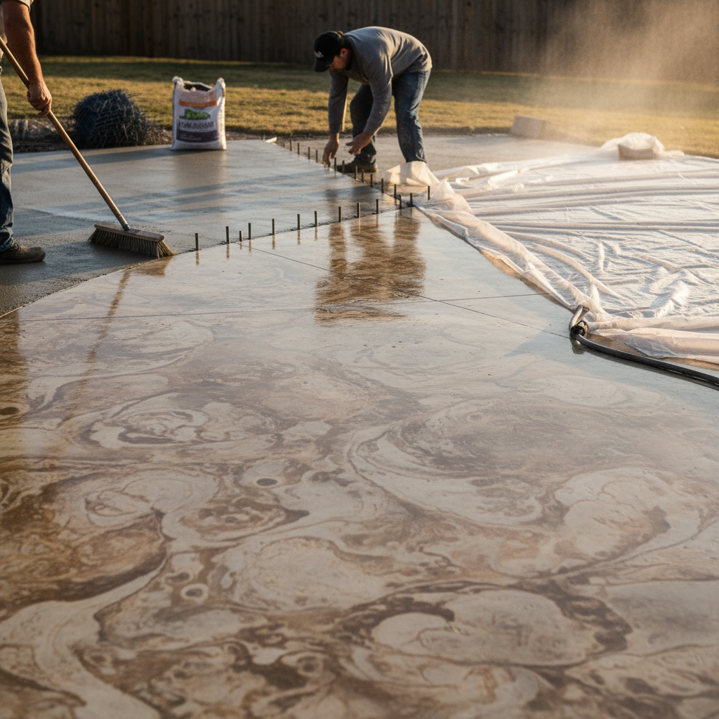 Quelles précautions prendre pour éviter les fissures dans un béton décoratif?