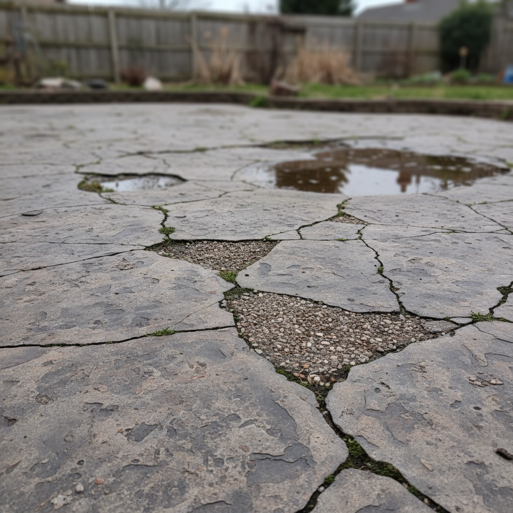 Quels sont les inconvénients du béton imprimé?