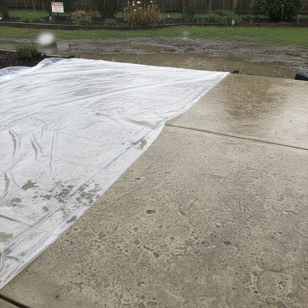Quels sont les risques liés à la pose de béton décoratif par temps humide? Quels sont les risques liés à la pose de béton décoratif par temps humide?