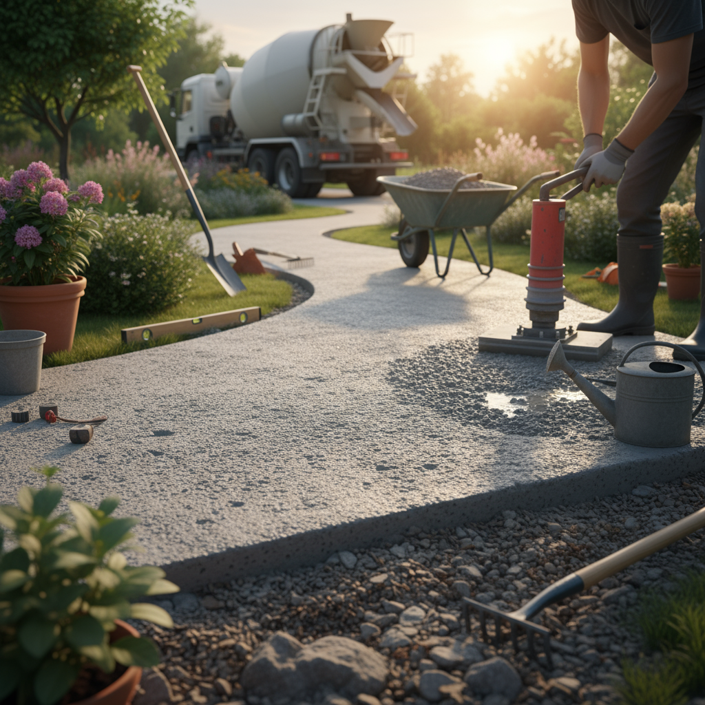 Comment poser du béton drainant dans un jardin? Comment poser du béton drainant dans un jardin?