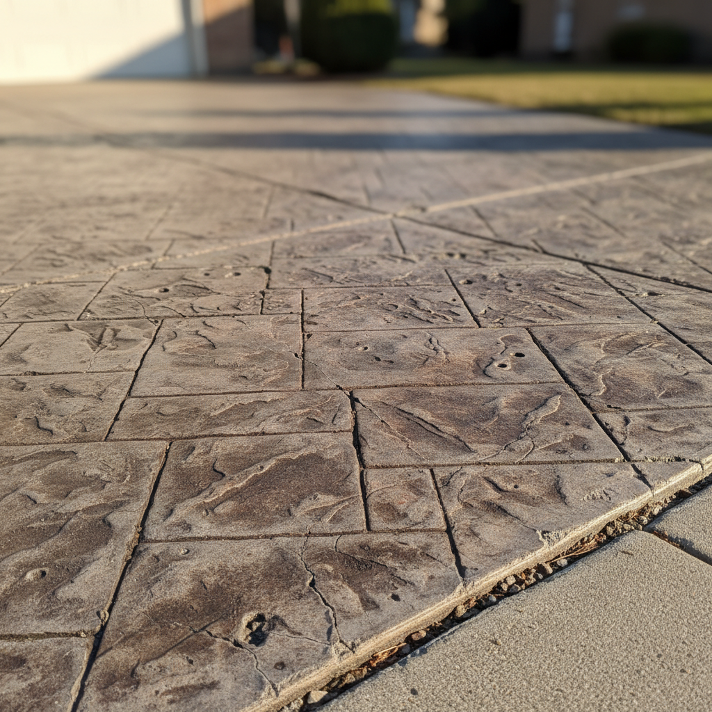 Quels sont les défauts à éviter lors d’une pose de béton imprimé?