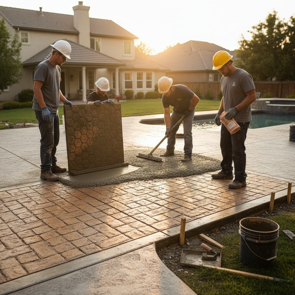 Comment se fait la pose du béton décoratif chez un particulier? Comment se fait la pose du béton décoratif chez un particulier?