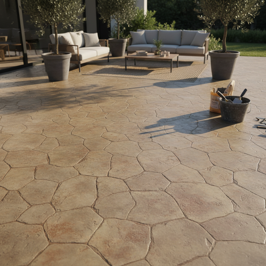 Peut-on poser du béton décoratif sur une terrasse existante? Peut-on poser du béton décoratif sur une terrasse existante?