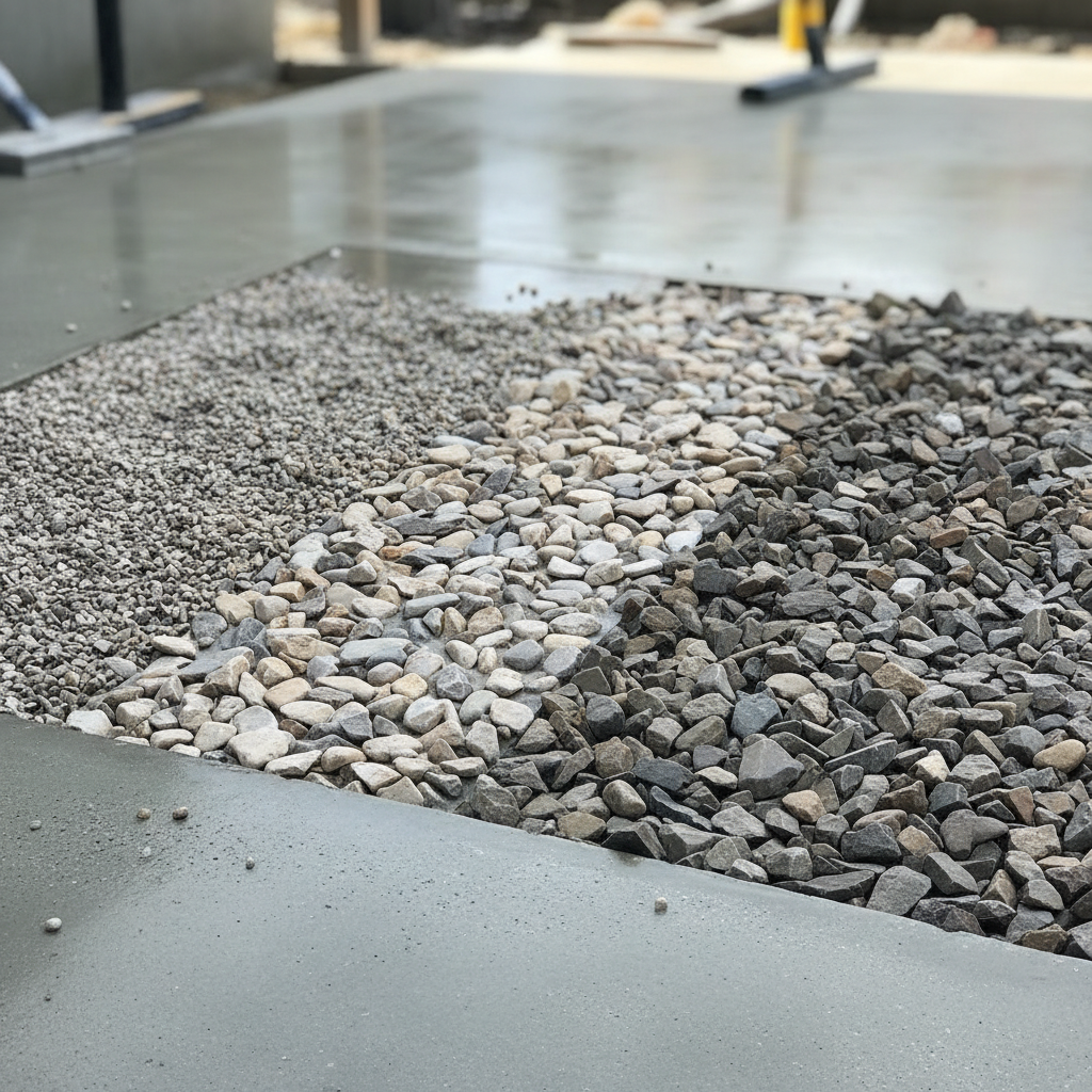 Quelle granulométrie choisir pour les graviers d’un béton désactivé? Quelle granulométrie choisir pour les graviers d’un béton désactivé?