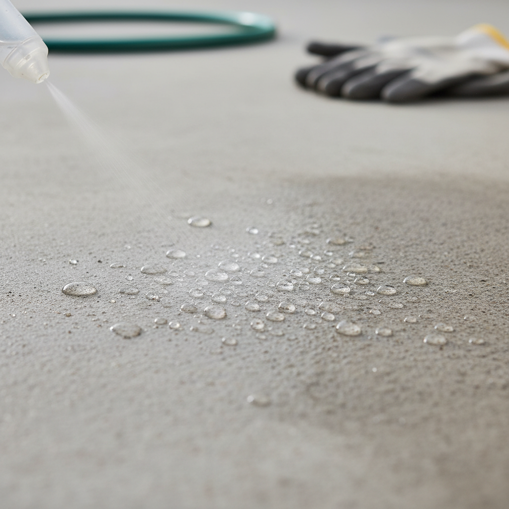 Comment hydrofuger un béton lisse et poreux? Comment hydrofuger un béton lisse et poreux?