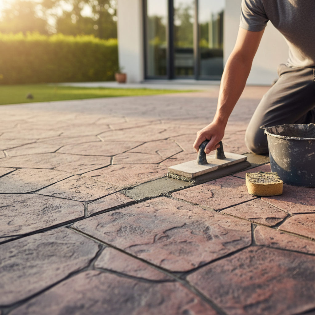 Comment jointoyer des dalles en béton décoratif? Comment jointoyer des dalles en béton décoratif?