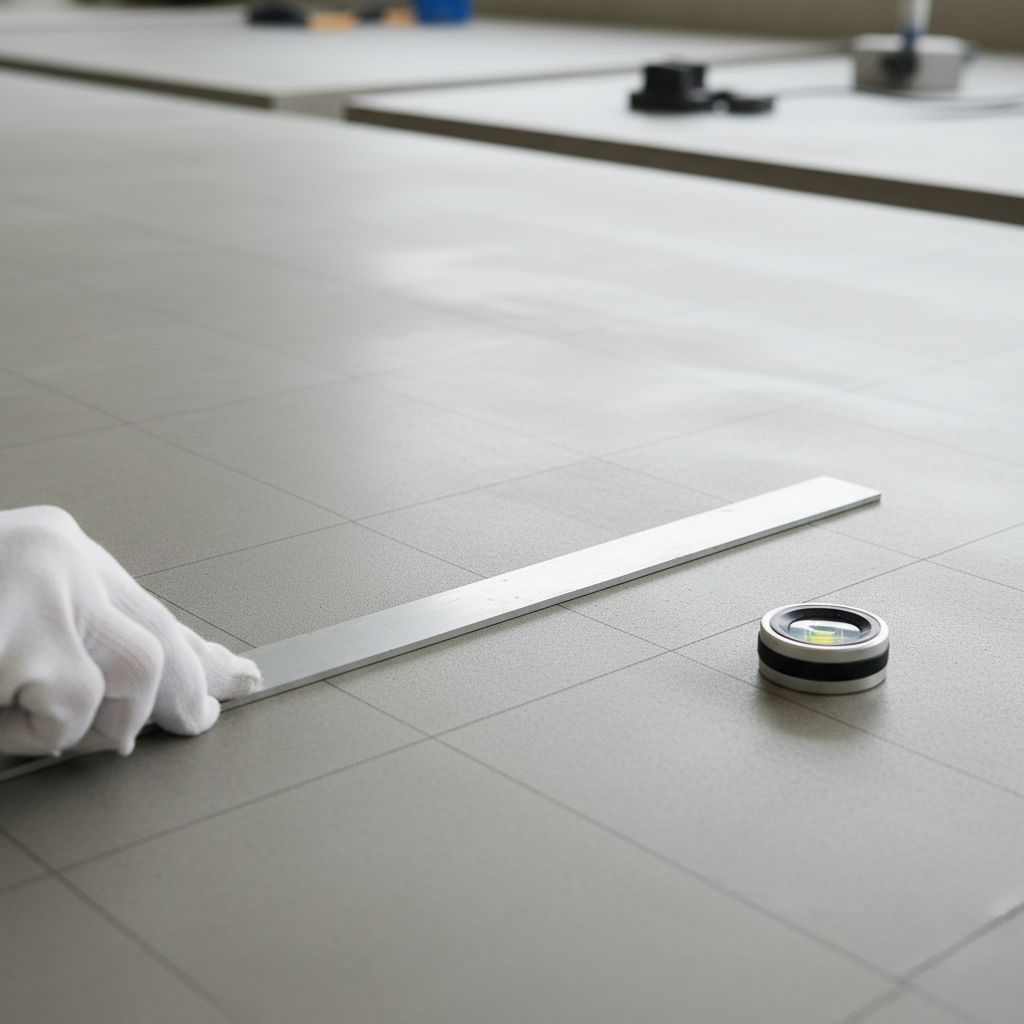 Comment mesurer l’uniformité d’un béton lisse?