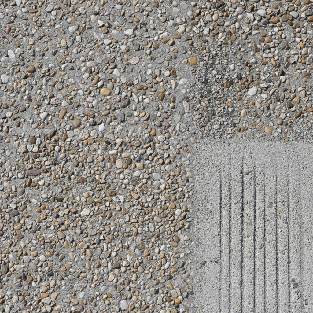 Comment texturer finement un béton désactivé? Comment texturer finement un béton désactivé?