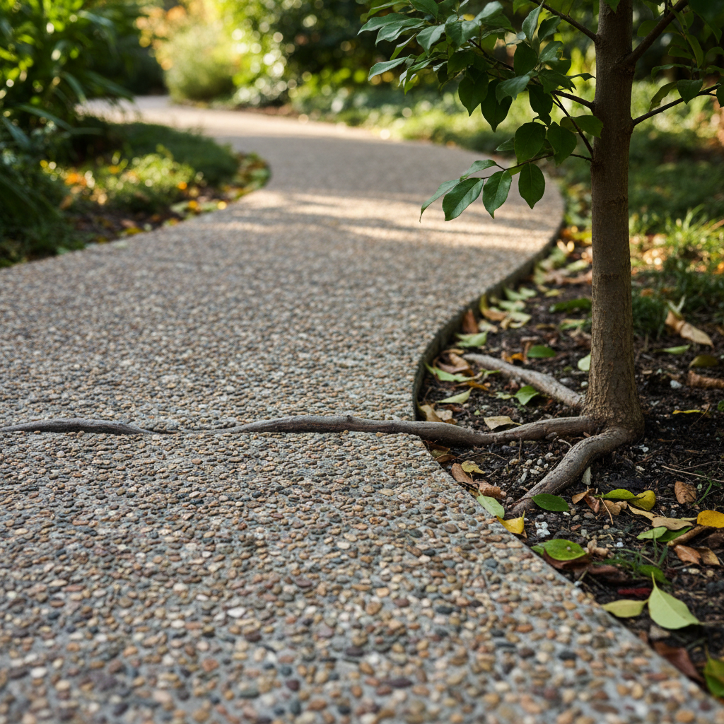Le béton désactivé résiste-t-il aux racines d’arbres? Le béton désactivé résiste-t-il aux racines d’arbres?