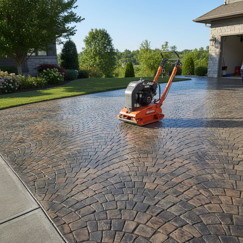 Quelle compaction pour le béton imprimé automobile? Quelle compaction pour le béton imprimé automobile?