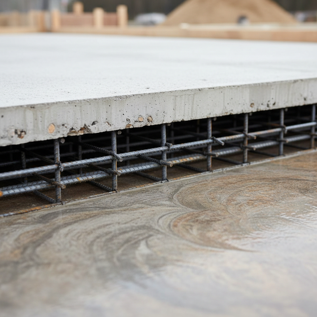 Quelle épaisseur d’armature pour un béton décoratif porteur?