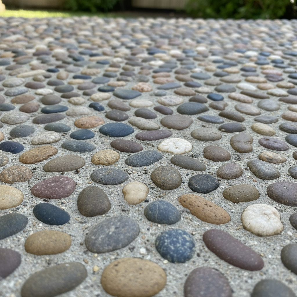 Quelle granulométrie pour un béton désactivé à effet galets roulés? Quelle granulométrie pour un béton désactivé à effet galets roulés?