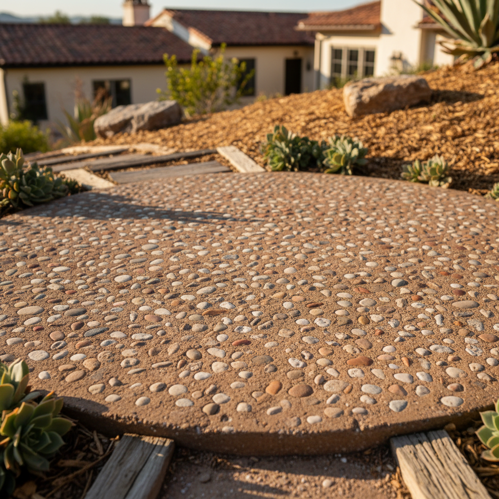 Quelle teinte stable pour un béton désactivé en plein soleil? Quelle teinte stable pour un béton désactivé en plein soleil?