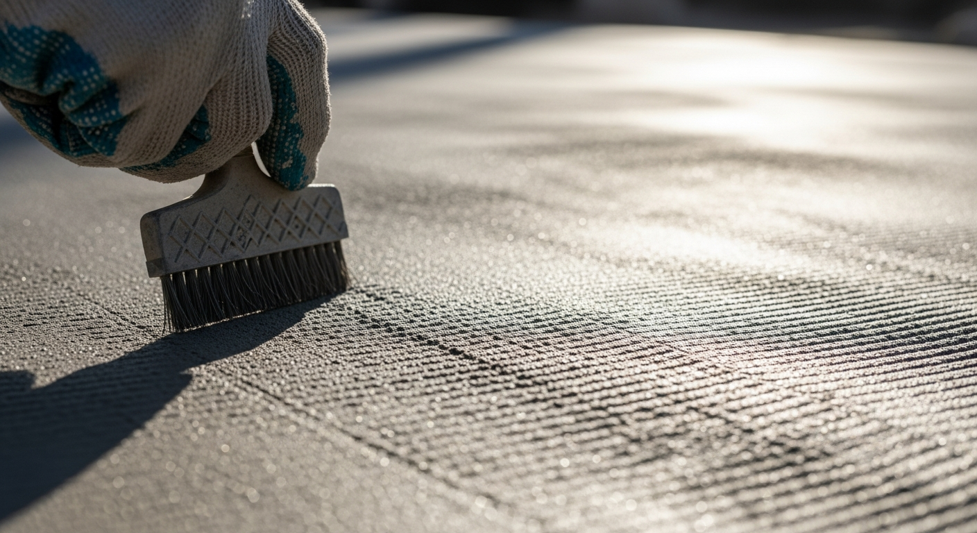 Comment texturer finement un béton décoratif? Comment texturer finement un béton décoratif?