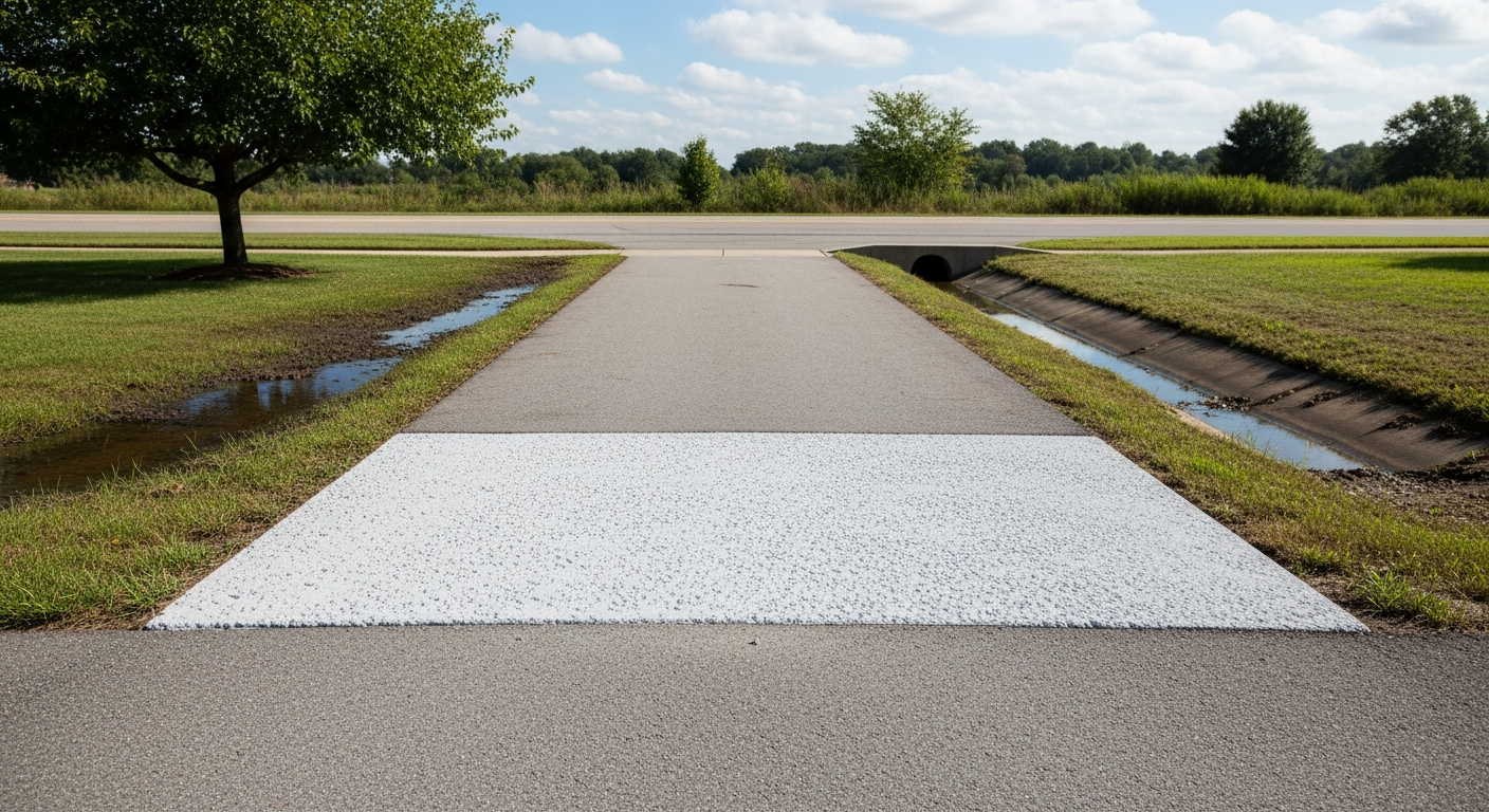 Le béton drainant réduit-il les coûts de voirie? Le béton drainant réduit-il les coûts de voirie?